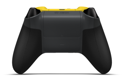 Xbox Wireless Controller - Hoofdtekst: Carbonzwart, D-Pads: Bliksemgeel (metallic), Duimsticks: Lighting Yellow