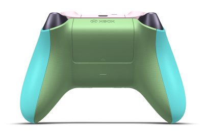 Xbox Wireless Controller - Corpo: Azul Glaciar, Botões Direcionais: Roxo suave (Metalizado), Manípulos Analógicos: Rosa suave