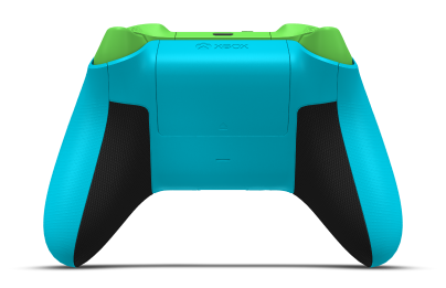 Xbox Wireless Controller - Body: Dragonfly Blue, D-Pads: Velocity Green, Thumbsticks: Velocity Green