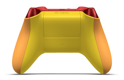 Manette sans fil Xbox - Body: Soft Orange, D-Pads: Bright Silver (Metallic), Thumbsticks: Shock Blue