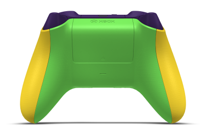 Xbox Wireless Controller - Body: Lighting Yellow, D-Pads: Astral Purple (Metallic), Thumbsticks: Velocity Green