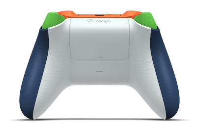Xbox Wireless Controller - Body: Midnight Blue, D-Pads: Velocity Green, Thumbsticks: Zest Orange