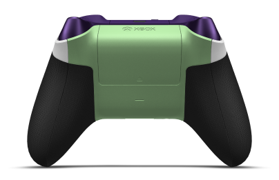 Xbox Wireless Controller - Body: Pride, D-Pads: Soft Green (Metallic), Thumbsticks: Robot White