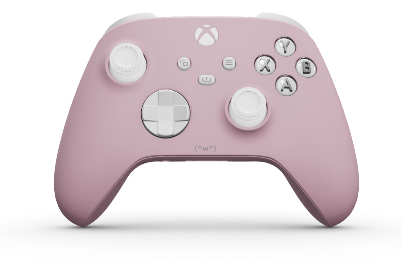 Xbox Wireless Controller - 機身: 柔和粉紅, 方向鍵: 機器白, 搖桿: 機器白
