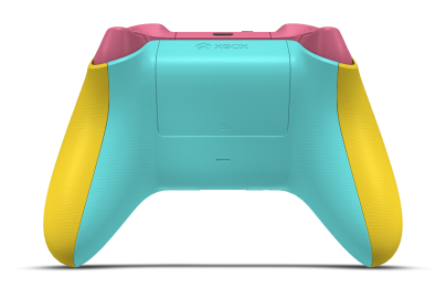 Xbox Wireless Controller - Corps: Lighting Yellow, BMD: Glacier Blue, Joysticks: Deep Pink