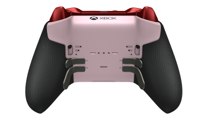 Xbox Elite Wireless Controller Series 2 - Core - Body: Carbon Black + Rubberised Grips, D-pad: Facet, Carbon Black (Metal), Back: Soft Pink + Rubberised Grips