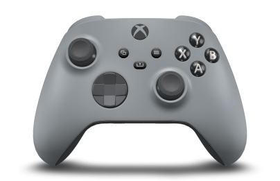 Xbox Wireless Controller - Framsida: Askgrå, Styrknappar: Storm Grey, Styrspakar: Storm Grey