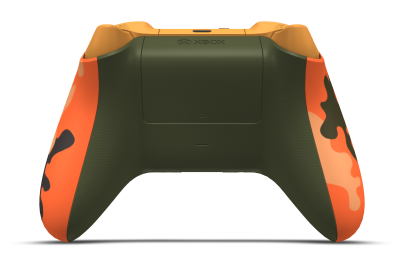 Xbox Wireless Controller - Body: Blaze Camo, D-Pads: Soft Orange, Thumbsticks: Soft Orange
