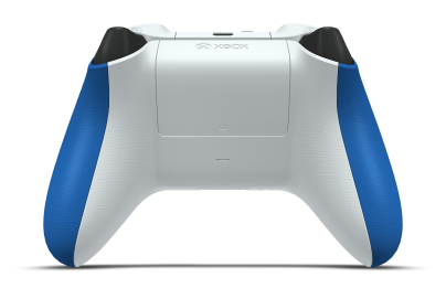 Xbox Wireless Controller - Body: Shock Blue, D-Pads: Robot White, Thumbsticks: Carbon Black