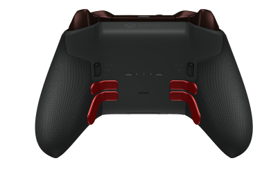 Xbox Elite Wireless Controller Series 2 – Core - Body: Carbon Black + Rubberized Grips, D-pad: Facet, Storm Gray (Metal), Back: Carbon Black + Rubberized Grips
