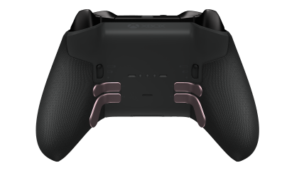 Xbox Elite Wireless Controller Series 2 - Core - Hoveddel: Soft Pink + Rubberized Grips, D-blok: Facet, Kulsort (metal), Bagside: Carbon Black + Rubberized Grips