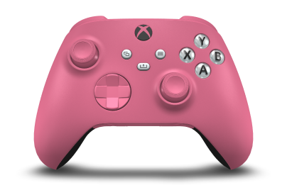 Xbox Wireless Controller - 機身: 深粉紅, 方向鍵: 深粉紅, 搖桿: 深粉紅