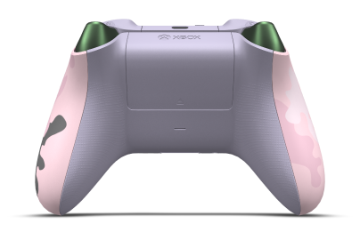 Xbox Wireless Controller - Body: Sandglow Camo, D-Pads: Soft Green (Metallic), Thumbsticks: Soft Purple