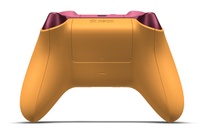 Xbox Wireless Controller - Body: Soft Orange, D-Pads: Deep Pink (Metallic), Thumbsticks: Deep Pink