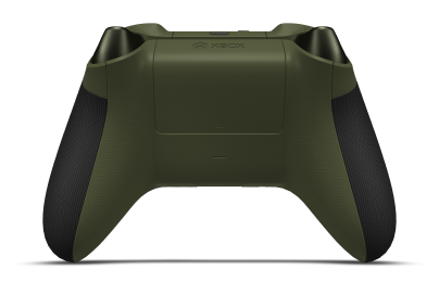 Xbox Wireless Controller - Corps: Forest Camo, BMD: Abyss Black (métallique), Joysticks: Carbon Black