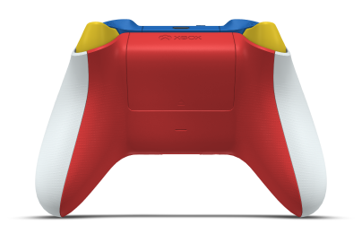 Controller Wireless per Xbox - Hoofdtekst: Robotwit, D-Pads: Lighting Yellow, Duimsticks: Velocity-groen