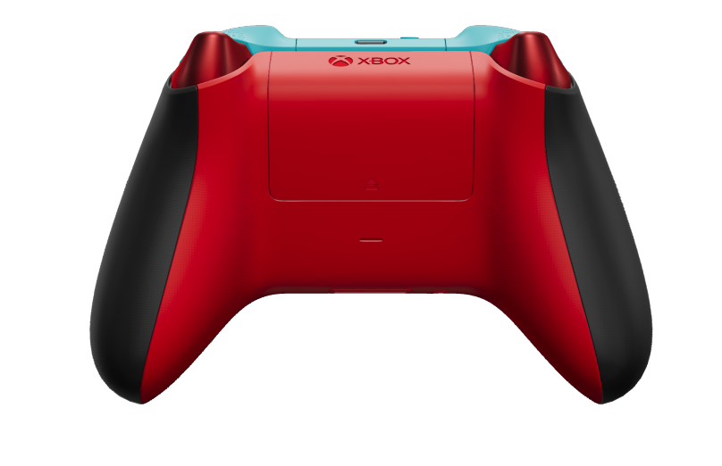 Xbox Wireless Controller - Body: Carbon Black, D-Pads: Desert Tan (Metallic), Thumbsticks: Dragonfly Blue