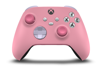 Xbox Wireless Controller - Body: Retro Pink, D-Pads: Soft Purple, Thumbsticks: Deep Pink