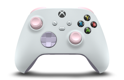 Xbox ワイヤレス コントローラー - Corps: Robot White, BMD: Soft Purple, Joysticks: Soft Pink