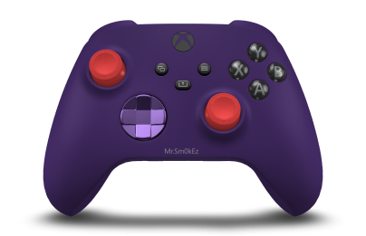 Xbox Wireless Controller - Body: Astral Purple, D-Pads: Astral Purple (Metallic), Thumbsticks: Pulse Red
