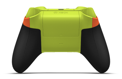 Xbox Wireless Controller - Corpo: Laranja Vibrante, Botões Direcionais: Verde Elétrico, Manípulos Analógicos: Verde Elétrico