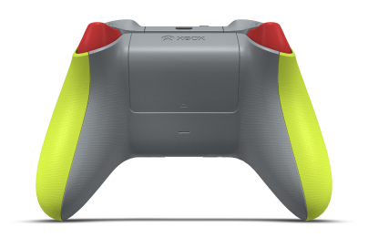 Xbox Wireless Controller - Body: Electric Volt, D-Pads: Pulse Red, Thumbsticks: Ash Grey