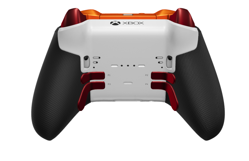 Xbox Elite Wireless Controller Series 2 - Core - Body: Robot White + Rubberised Grips, D-pad: Faceted, Carbon Black (Metal), Back: Robot White + Rubberised Grips