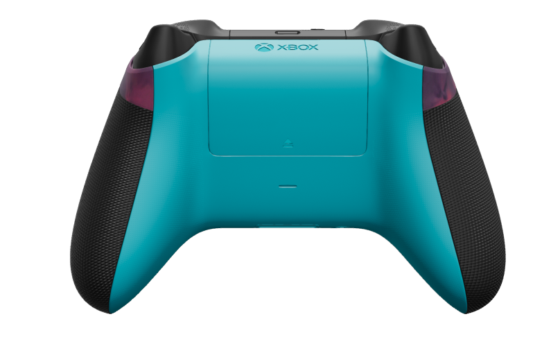 Xbox Wireless Controller - Hoofdtekst: Cyber Vapor, D-Pads: Carbon Black, Duimsticks: Velocity Green