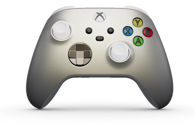Mando inalámbrico Xbox - Corps: Lunar Shift, BMD: Desert Tan (métallique), Joysticks: Robot White