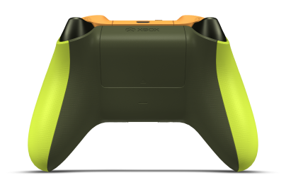Controller Wireless per Xbox - Body: Electric Volt, D-Pads: Soft Orange (Metallic), Thumbsticks: Soft Orange