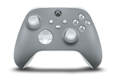 Xbox Wireless Controller - 機身: 蒼白灰, 方向鍵: 機器白, 搖桿: 機器白