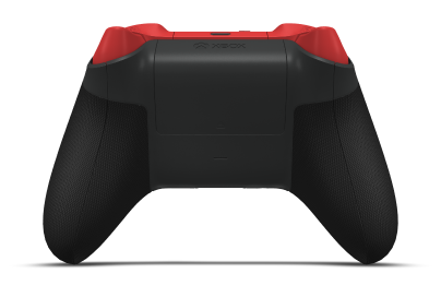 Xbox Wireless Controller - 機身: 碳黑色, 方向鍵: 脈衝紅, 搖桿: 脈衝紅