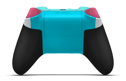 Xbox Wireless Controller - Corpo: Camuflagem ártica, Botões Direcionais: Rosa Profundo, Manípulos Analógicos: Azul Glaciar
