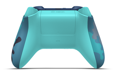 Xbox Wireless Controller - Body: Mineral Camo, D-Pads: Shock Blue, Thumbsticks: Carbon Black