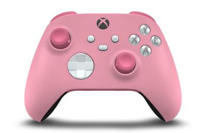 Xbox Wireless Controller - Body: Retro Pink, D-Pads: Robot White, Thumbsticks: Deep Pink