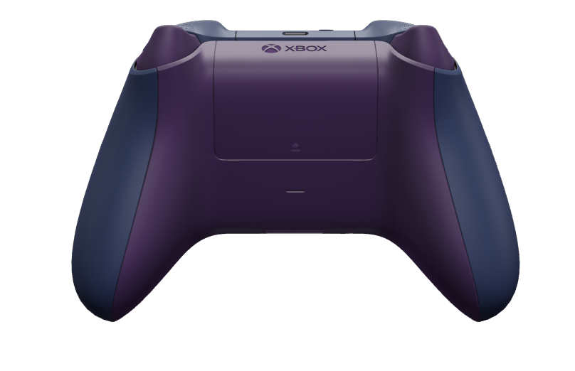 Xbox Wireless Controller - Framsida: Midnattsblå, Styrknappar: Fotonblå (metallic), Styrspakar: Rymdlila