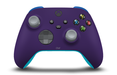 Manette sans fil Xbox - Body: Astral Purple, D-Pads: Storm Grey, Thumbsticks: Ash Grey