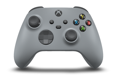 Xbox draadloze controller - Corpo: Cinza, Botões Direcionais: Storm Grey, Manípulos Analógicos: Storm Grey