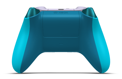 Xbox Wireless Controller - Brödtext: Dragonfly Blue, Styrknappar: Dragonfly Blue (metallic), Styrspakar: Mjukt lila