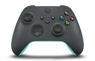 Xbox Wireless Controller - Corps: Storm Grey, BMD: Carbon Black, Joysticks: Carbon Black