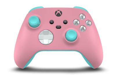 Xbox Wireless Controller - Corps: Retro Pink, BMD: Robot White, Joysticks: Glacier Blue