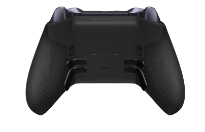 Xbox Elite Wireless Controller Series 2 – Core - Body: Carbon Black + Rubberized Grips, D-pad: Facet, Storm Gray (Metal), Back: Carbon Black + Rubberized Grips