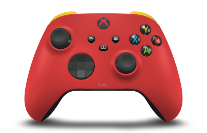 Xbox Wireless Controller - Cuerpo: Rojo radiante, Crucetas: Negro carbón, Palancas de mando: Negro carbón
