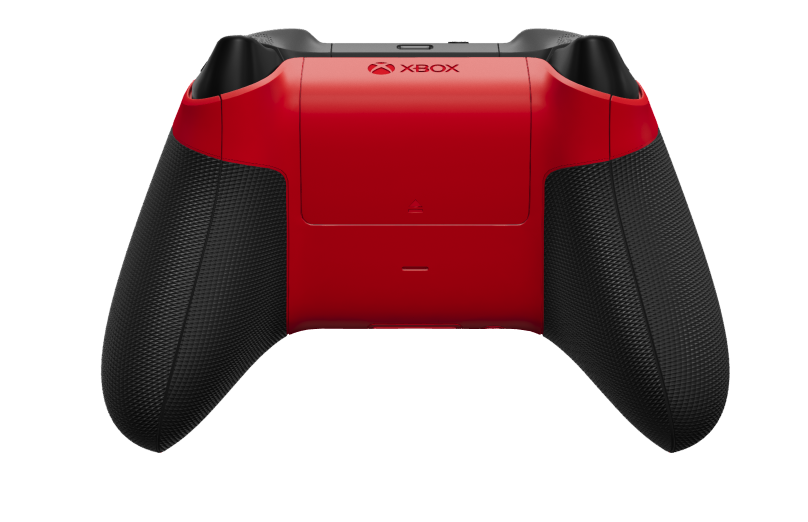 Xbox Wireless Controller - Corps: Pulse Red, BMD: Carbon Black (métallique), Joysticks: Carbon Black