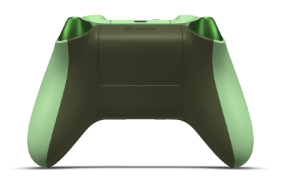 Xbox Wireless Controller - Hoofdtekst: Zachtgroen, D-Pads: Oxide Red (Metallic), Duimsticks: Nachtelijk groen