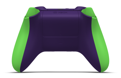 Manette avec corps Velocity Green, BMD Astral Purple et joysticks Astral Purple - Vue arrière