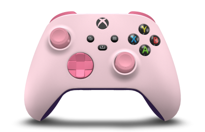Xbox Wireless Controller - Body: Soft Pink, D-Pads: Deep Pink, Thumbsticks: Retro Pink