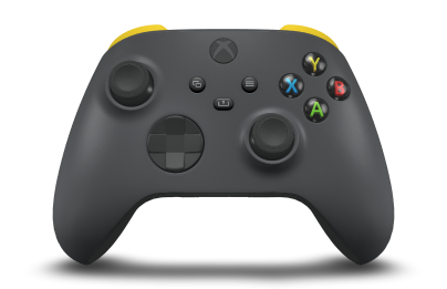 Manette sans fil Xbox - Body: Storm Grey, D-Pads: Carbon Black, Thumbsticks: Carbon Black