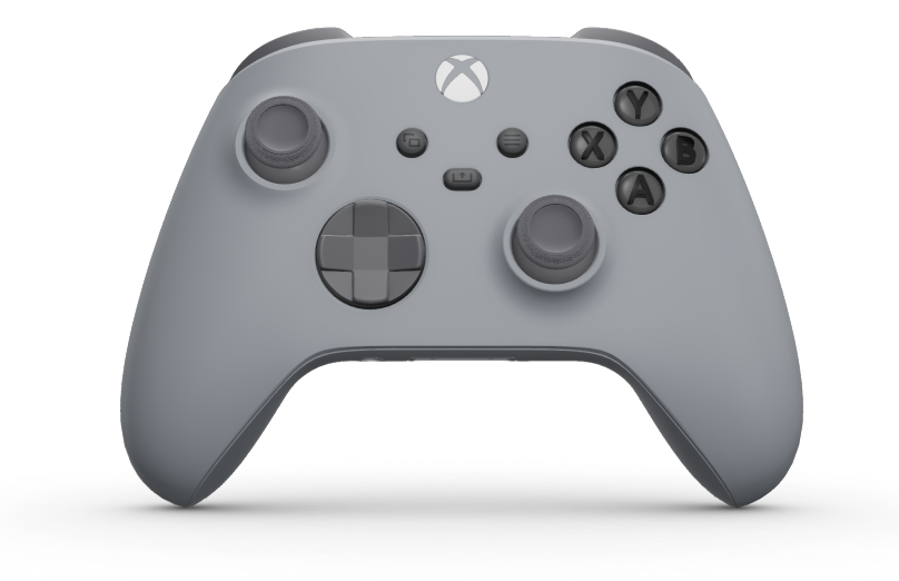 Xbox Wireless Controller - Hoveddel: Askegrå, D-blokke: Stormgrå, Thumbsticks: Stormgrå