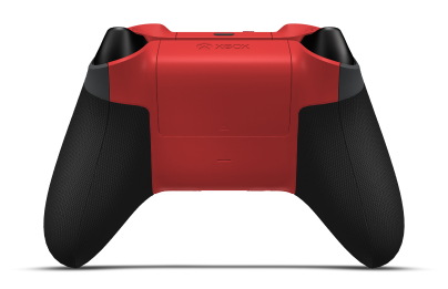 Xbox Wireless Controller - Corpo: Storm Grey, Botões Direcionais: Vermelho Forte, Manípulos Analógicos: Vermelho Forte
